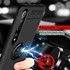 Xiaomi Mi 10 CaseUp Finger Ring Holder Kılıf Siyah 3